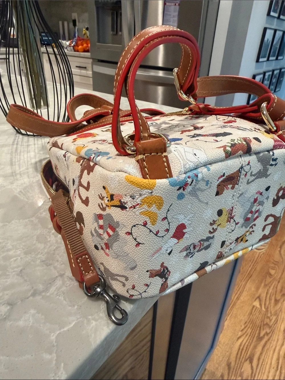Disney Dooney & Bourke Santa tails backpack